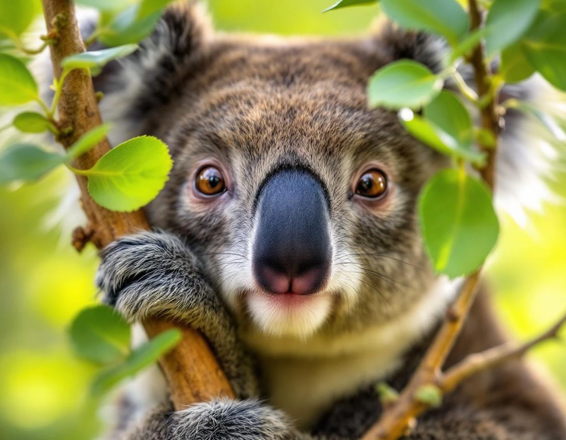 Koala portrait at Cape Otway